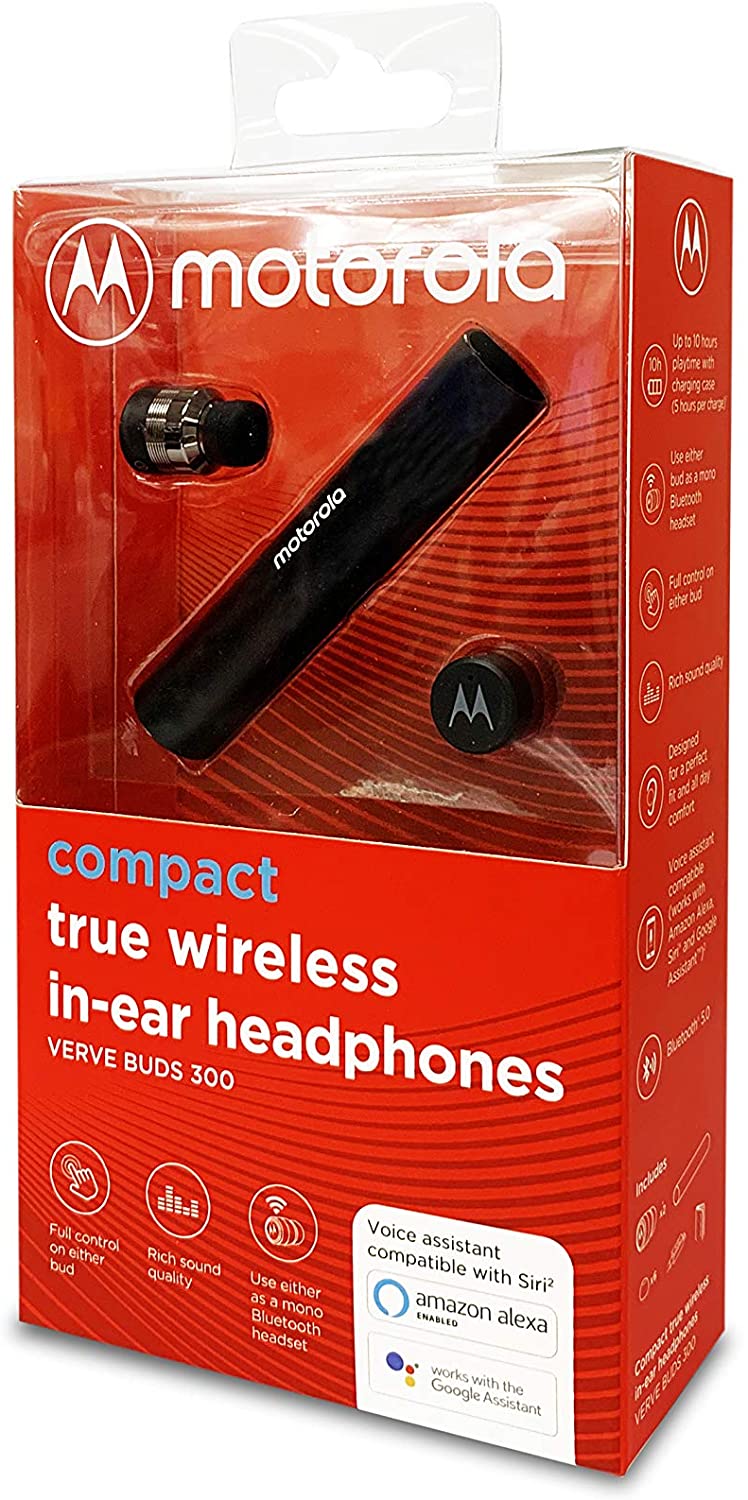 Auricolare stereo con bluetooth Mod. Vervebuds 300 nera