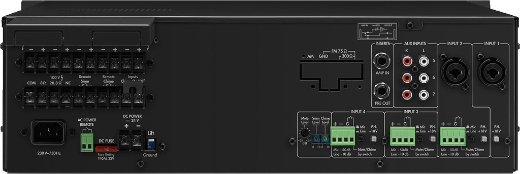 PA-5480 - Amplificatore PA