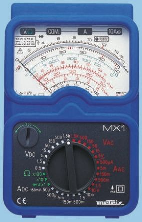 MX1 Multimetro analogico IP65 antiurto AMRA Chauvin Arnoux MX1