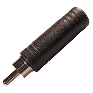 Adattatore Spina RCA-Presa Mono 3,5 AD/637-I