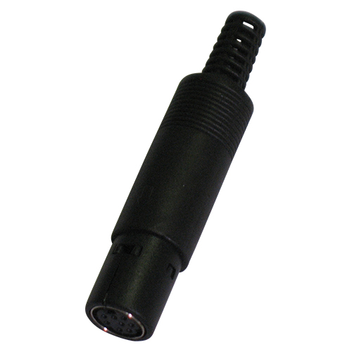 Presa mini-din volante schermata 8 poli FR2715/8P MINI DIN JACK-8P