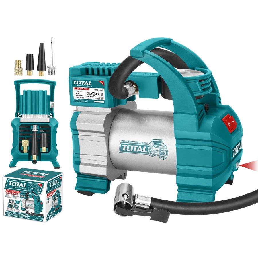 Mini Compressore 12V - 140 psi TTAC1406