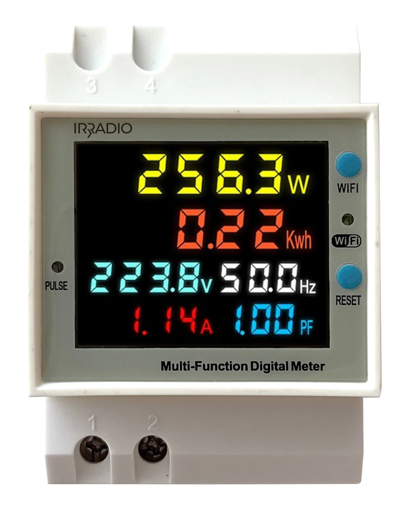 IR-ENERGY-METER Misuratore consumi elettrici da quadro smart
