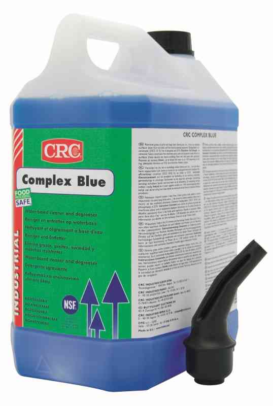 Complex Blue Energico Sgrassante Concentrato, Tanica Da 5 Lt C6302 CRC