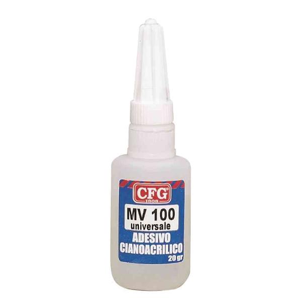 Mv 100, Cianoacrilato Universale Flacone, Su Ordinazione Da 500 Gr AC0160 CFG