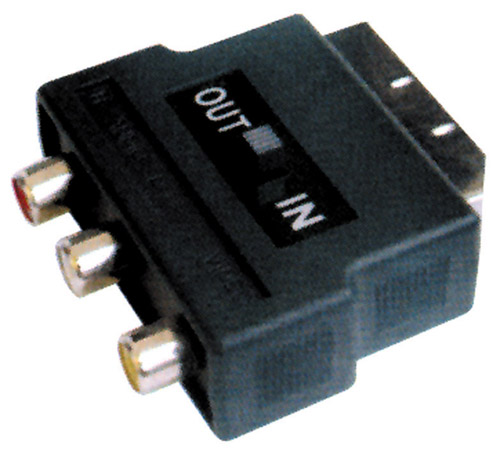 ADATT ECO SCART-3 PR.RCA/IN-OUT