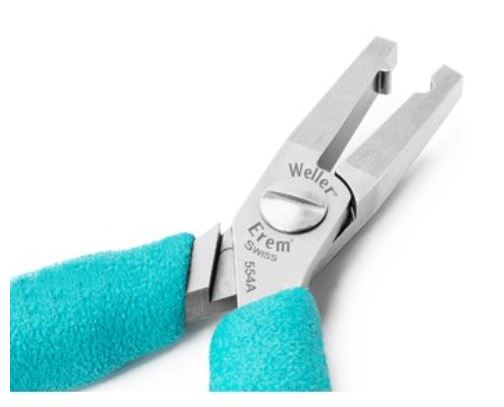 Pinze preformatrici per connettori a U, formatura assiale, 554A Weller