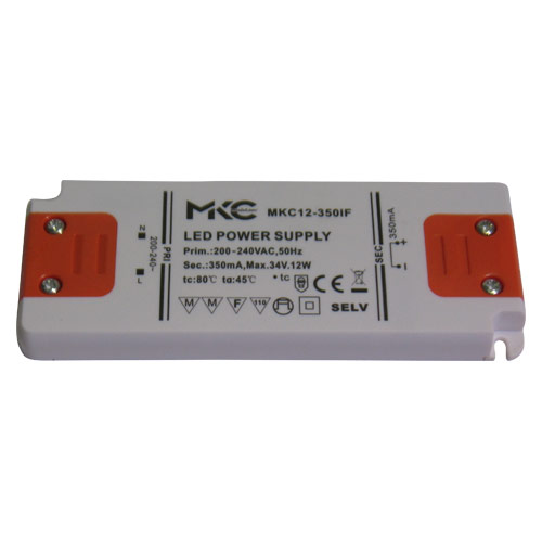 Driver LED MKC12-350IF 350MA 12W USCITA 34 VDC MKC12-350IF