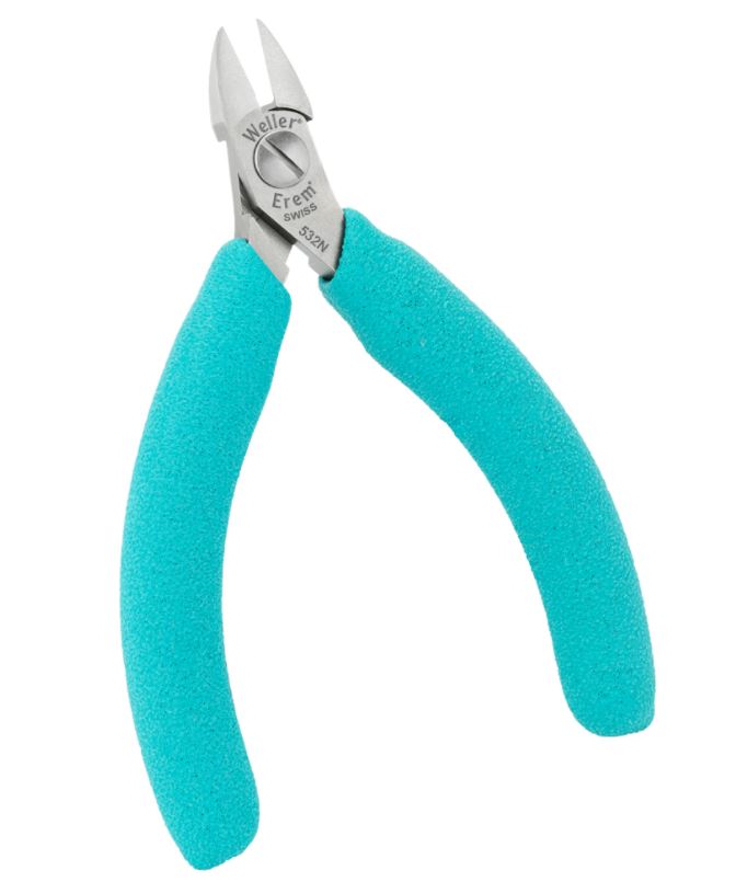 Tronchese con testa a taglio laterale – testa ovale, Serie 500 532N Weller