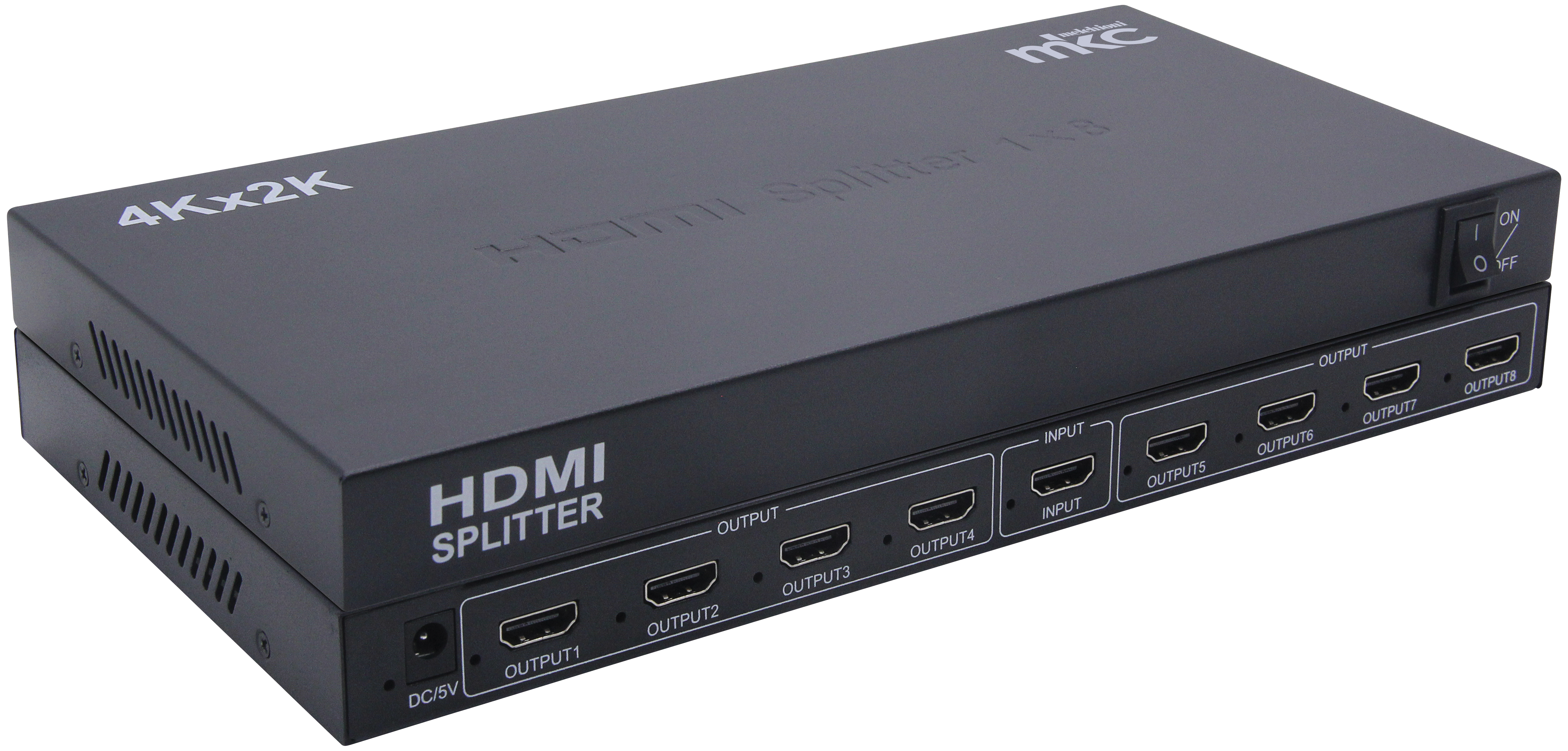 Divisore HDMI 4K 30Hz   1 IN x 8 OUT mod. MK-SP8