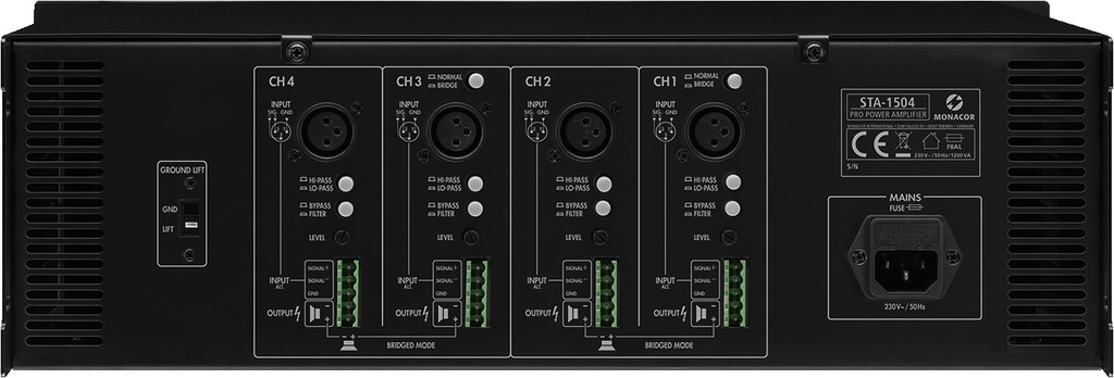 STA-1504 - Amplificatore