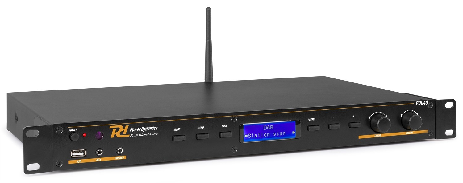 Modulo con sintonizzatore DAB+/FM e USB/BT, Mod. PDC40
