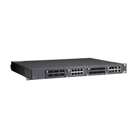 PT Modular PT-7700 28-port Front Moxa PT-7728-F-HV-HV