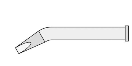 Punta saldante, punta a cacciavite, Ø 3,2 mm T0054474599 - Weller