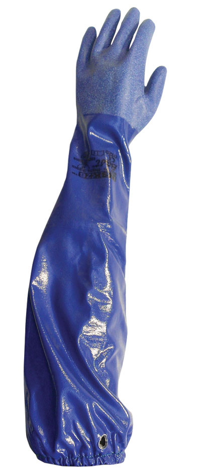 Guanti Best da chimico NSK26, blu, misura 9/L