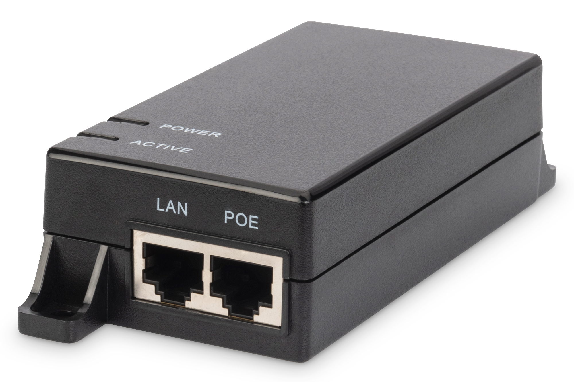 Digitus DN-95102-1 Gigabit Ethernet PoE Injector, 802.3af Power Pins:4/5(+),7/8(-), 15.4W