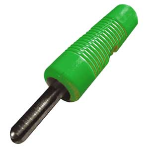 Spina Banana Ø4mm Verde BA/435V