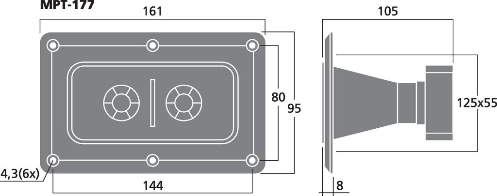 MPT-177 - Driver Piezo Twin