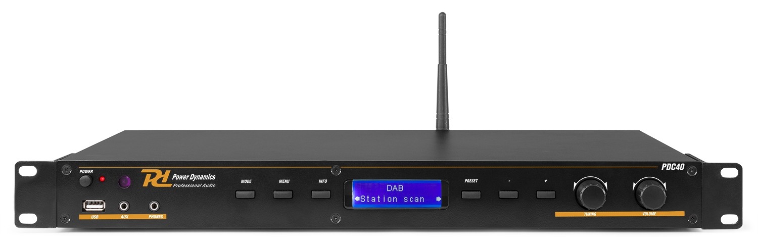 Modulo con sintonizzatore DAB+/FM e USB/BT, Mod. PDC40
