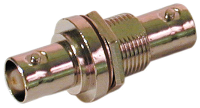 Adattatore bnc femmina - bnc femmina da pannello B136