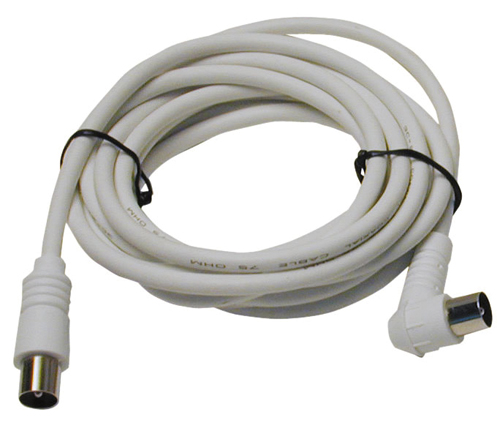 CAVETTO TV IEC/IEC P/S 90° 2,5 N PB MK4011/M/P BLACK 2,5 MT P