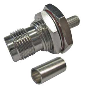 Presa Da Pannello TNC Cri. Rg58 Con Dado TNC/2042-I