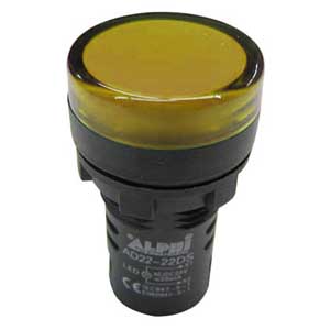 Segnalatore 24V A Led Giallo Luminoso AP/SEGN/22Y-I