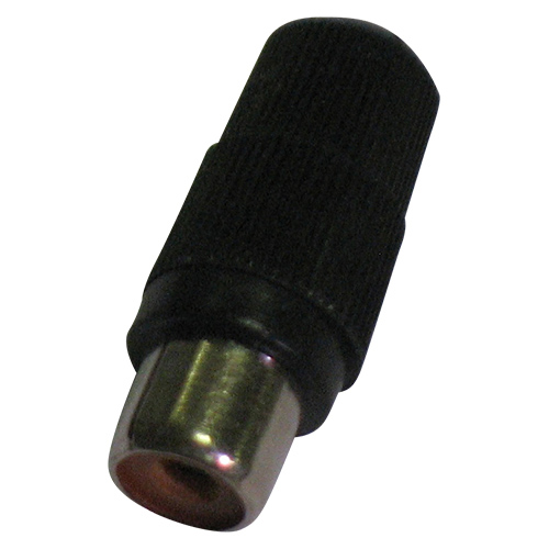 Presa rca volante nera FR1626/BK