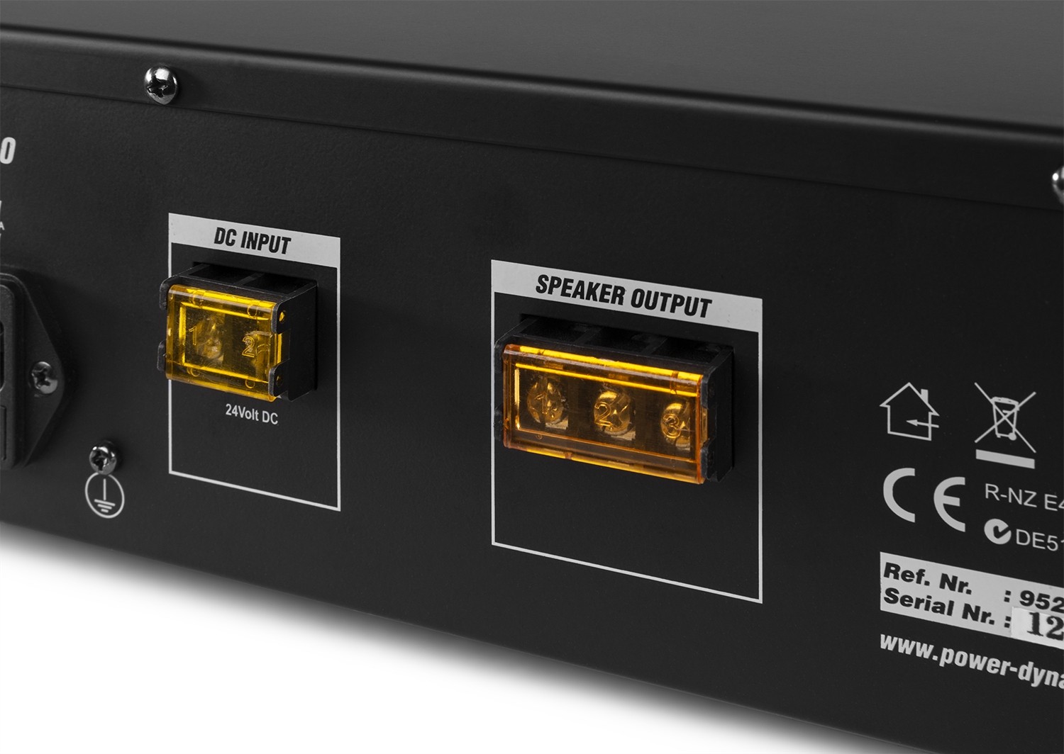 Amplificatore 120W  mono zona da 100V 8Ohm con BT, SD, USB mod. PRM120