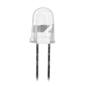 Led Cilindrico Alta Luminosità Verde LED/AL/8V-I