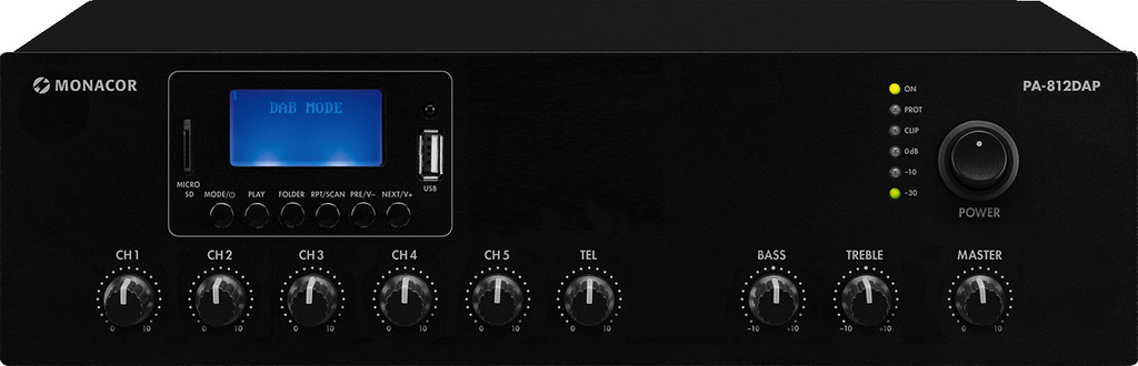 PA-812DAP - Amplificatore Mixer PA