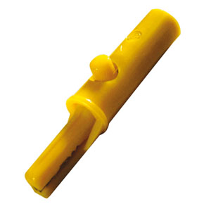 Coccodrilli Isolata 53mm Con Foro Giallo COC/AK/10G-I