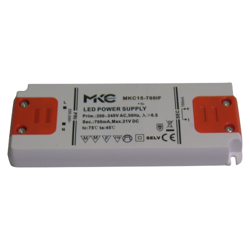 Driver LED MKC15-700IF 700MA 15W USCITA 21 VDC MKC15-700IF