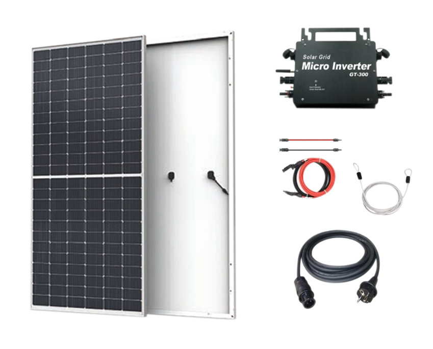 Kit fotovoltaico da balcone 600W