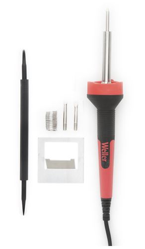 Saldatore a stilo 230v 25W con led + punte supplementari WLIRK3023C