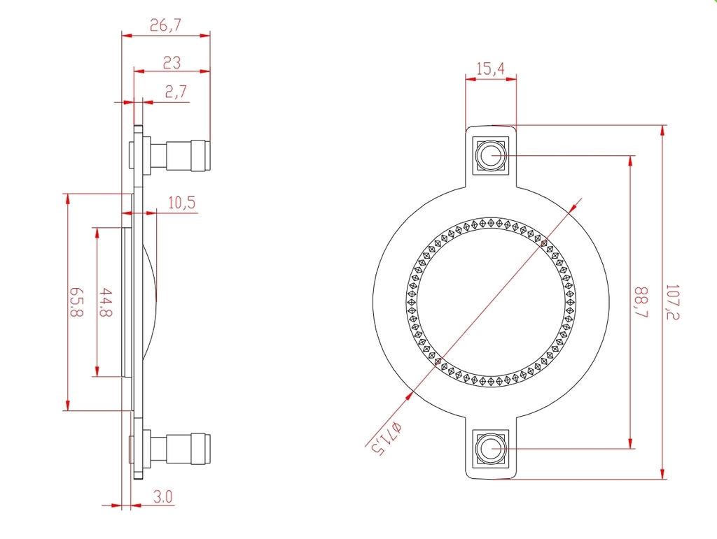 MRD-162/VC - bobina mobile