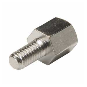 Distanziale M+F In Ottone Nichelato Chiave 5 3Ma 5mm DM/5-C