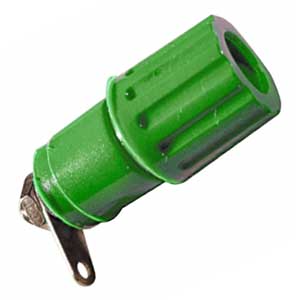 Morsetto Serrafilo Isolata 15A Verde SER/430V