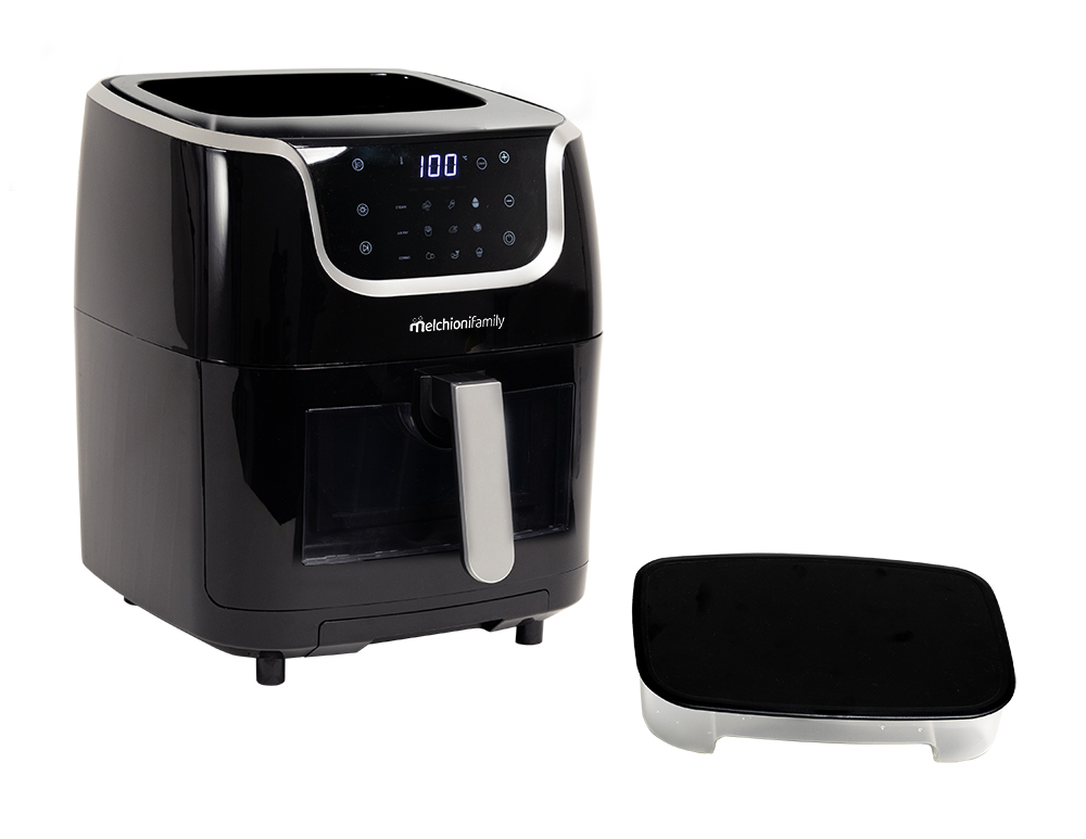 Friggitrice ad aria GIOIA 6,5L con funzione vapore nera