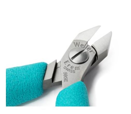 Tronchese con taglio laterale – testa rastremata, Serie 500 595E Weller