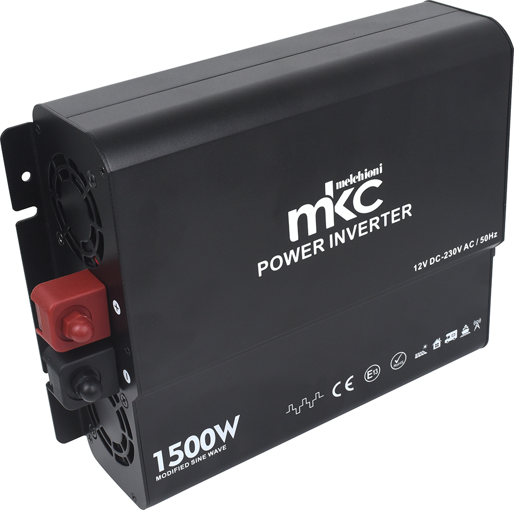 INVERTER MKC-RS1500M-12 12VDC 230VCA 1500W SOFTSTART ONDA MODIFICATA