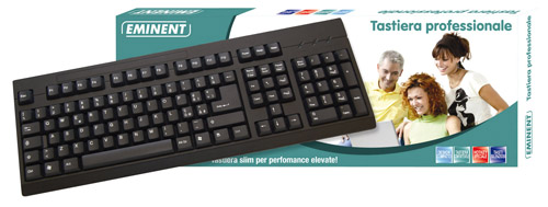Tastiera ps/2 e usb multimediale EW3108