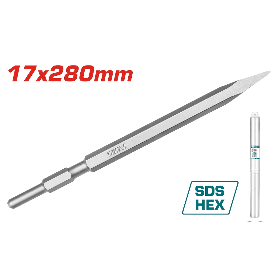 Scalpello Esagonale a Punta - 17*280mm TAC153171