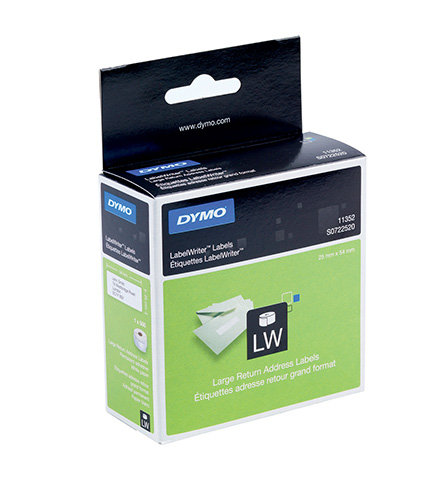 Etichette DYMO® LabelWriter™ per Indirizzi Bianco - 25 x 54 mm