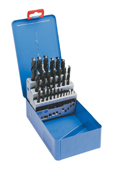 Set punte 25 pz HSS Jobber  1-13mm X 0.5mm Hertel
