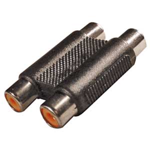 Adattatore 2 Prese RCA-2 Prese RCA AD/2070-I