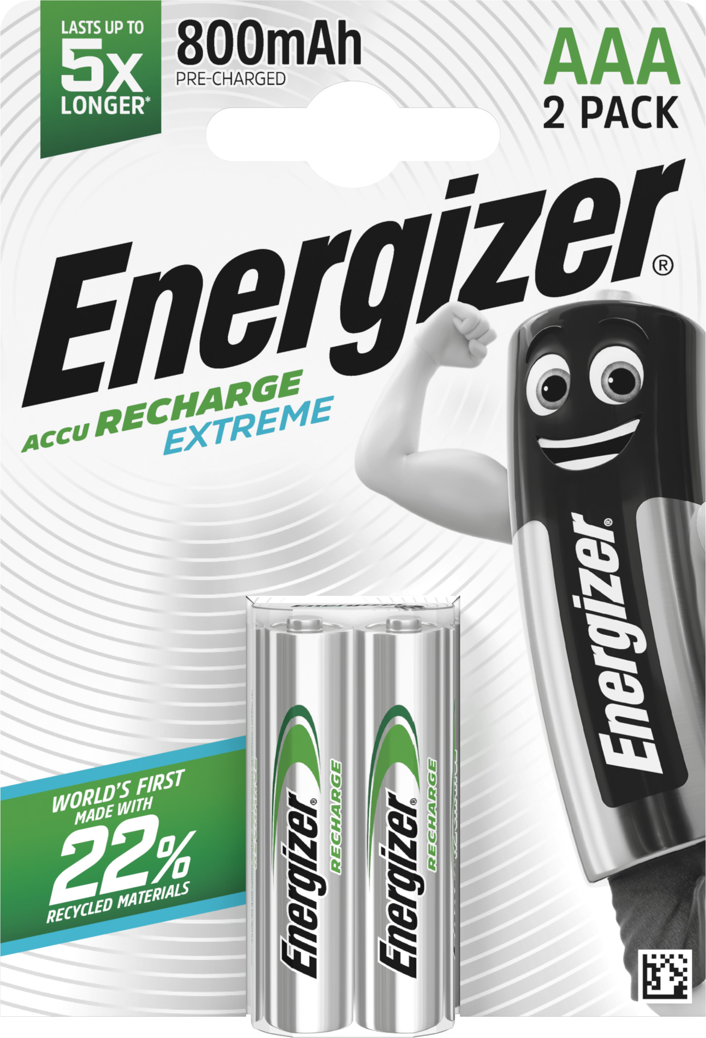 ENERGIZER Extreme Rech AAA blister da 2 pezzi