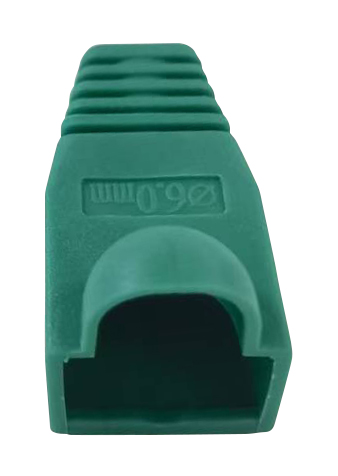 Copriconnettore per Spina RJ45 6mm - Verde (Sacchetto da 100pz)
