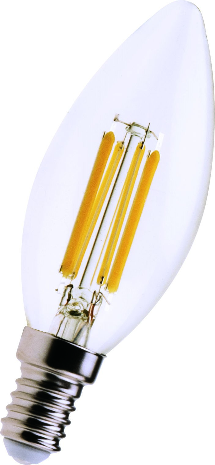 Lampadina LED FILOLAMP Candela 6W - Luce fredda