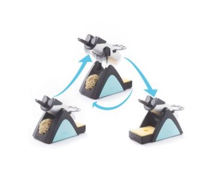 Supporto di sicurezza 2 in 1 con lana metallica e spugna T0051517699N - Weller